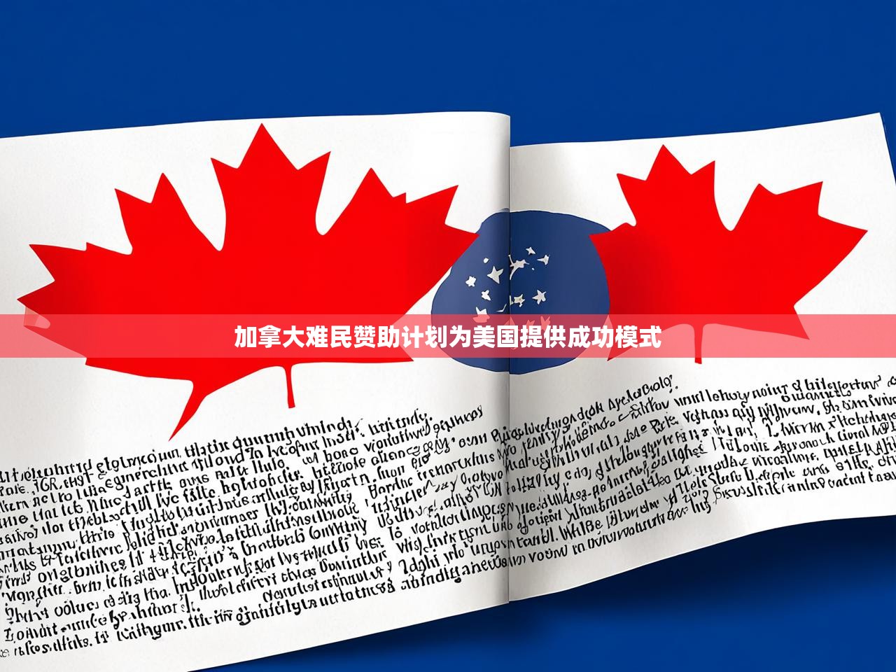 加拿大难民赞助计划为美国提供成功模式