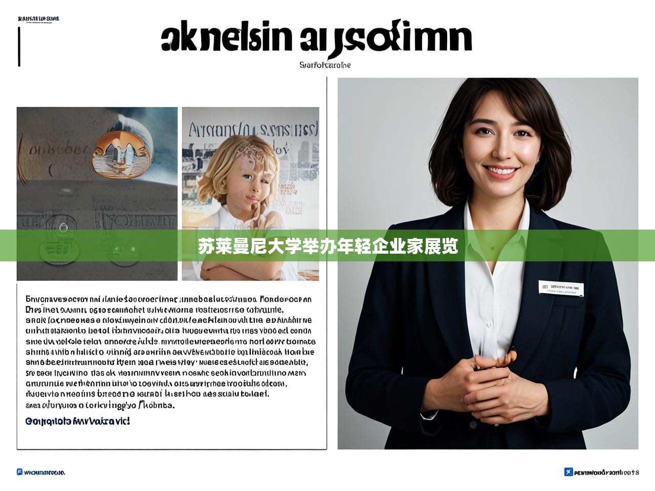 苏莱曼尼大学举办年轻企业家展览 苏莱曼尼大学举办年轻企业家展览