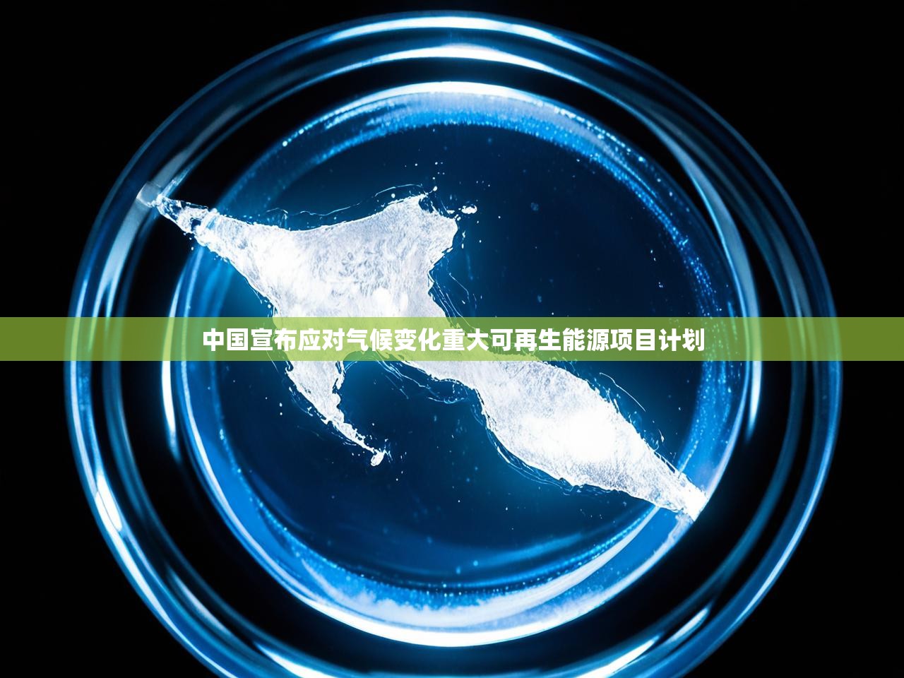 中国宣布应对气候变化重大可再生能源项目计划