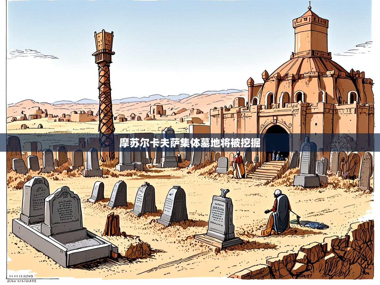 摩苏尔卡夫萨集体墓地将被挖掘