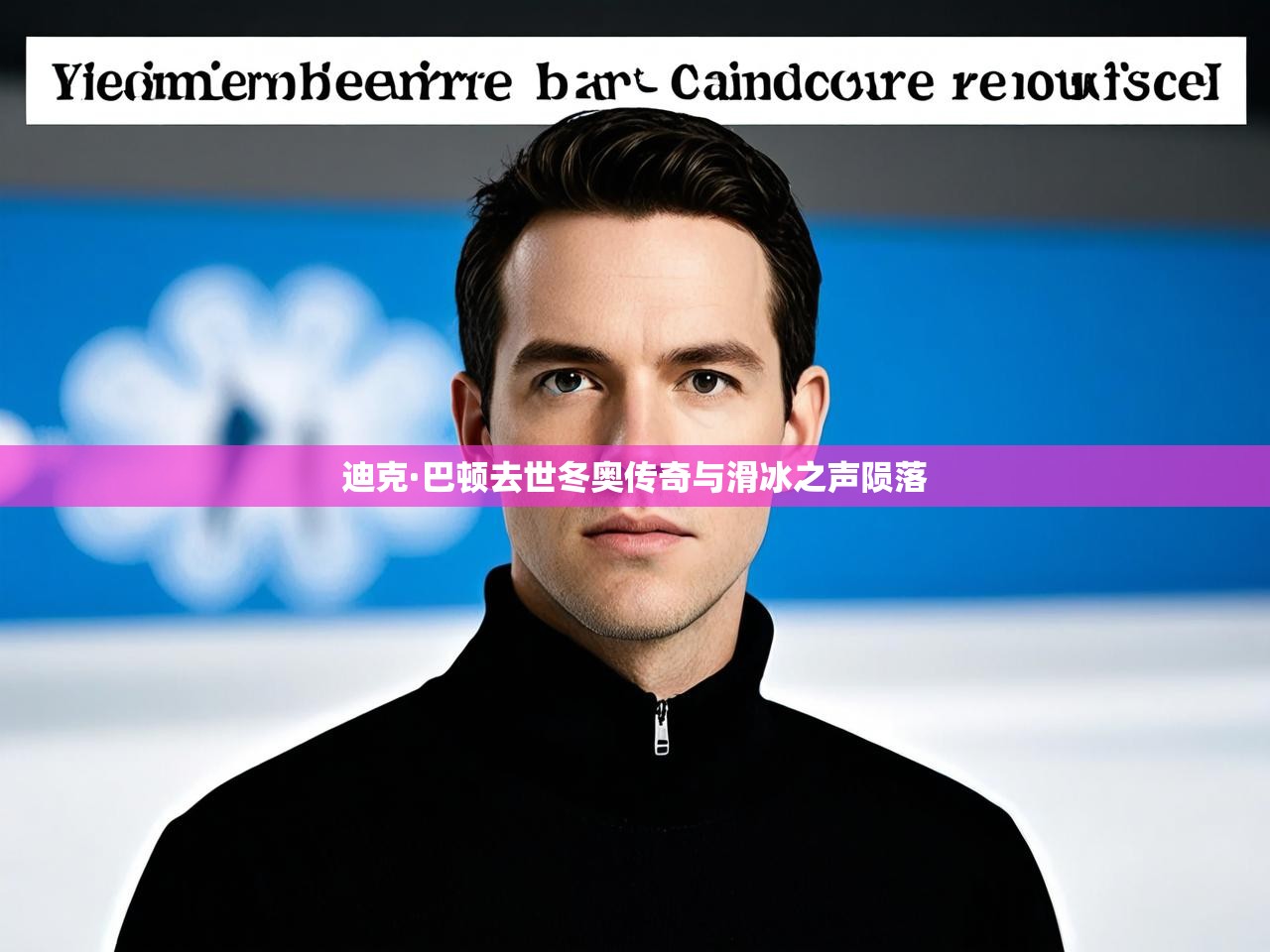 迪克·巴顿去世冬奥传奇与滑冰之声陨落