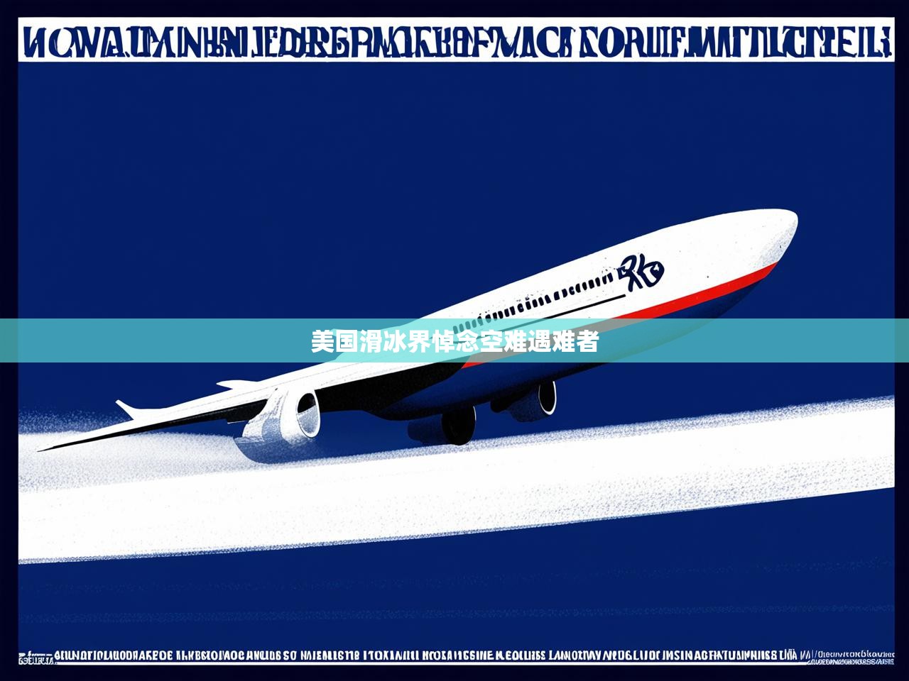 美国滑冰界悼念空难遇难者 美国滑冰界悼念空难遇难者