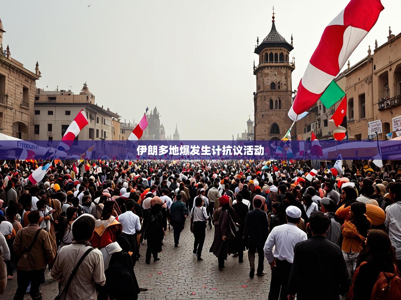 伊朗多地爆发生计抗议活动