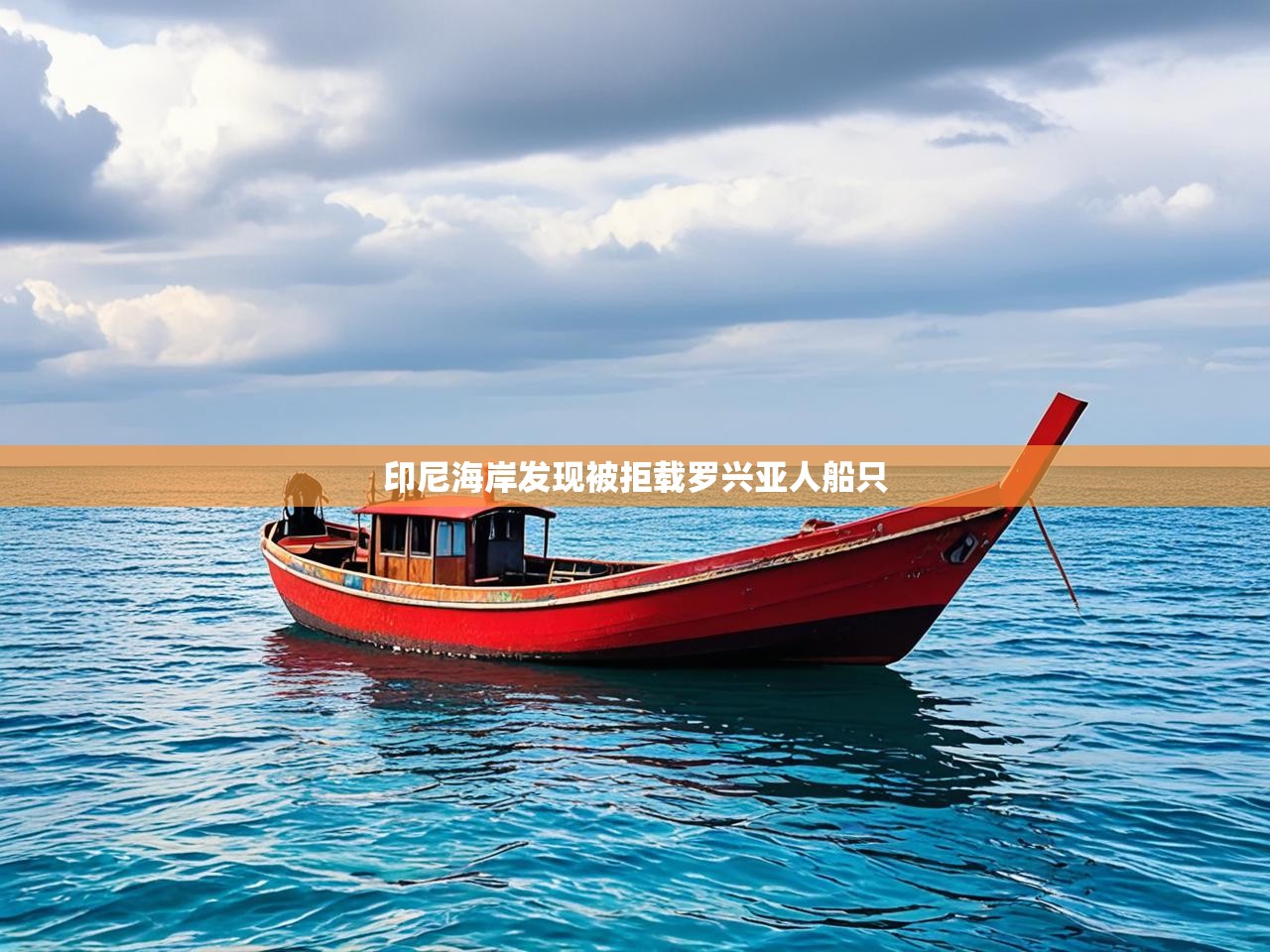印尼海岸发现被拒载罗兴亚人船只