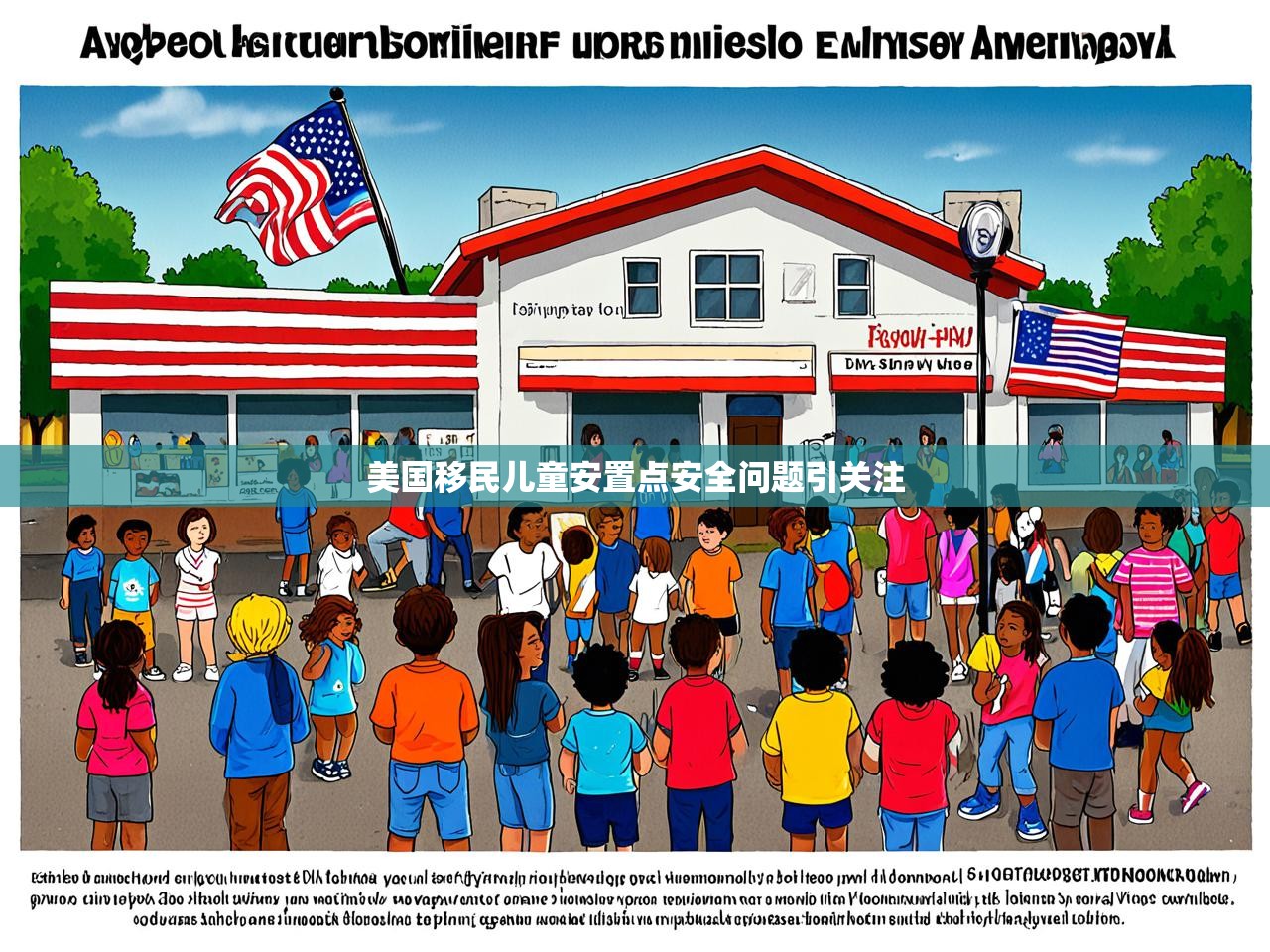 美国移民儿童安置点安全问题引关注