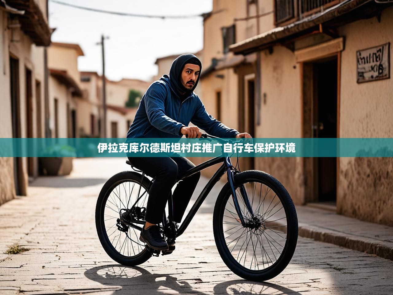 伊拉克库尔德斯坦村庄推广自行车保护环境