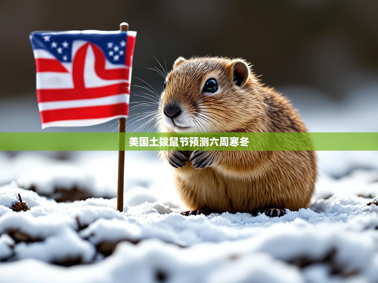 美国土拨鼠节预测六周寒冬 美国土拨鼠节预测六周寒冬
