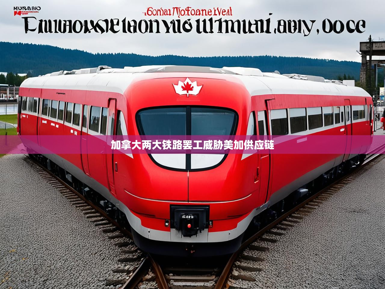 加拿大两大铁路罢工威胁美加供应链 加拿大两大铁路罢工威胁美加供应链