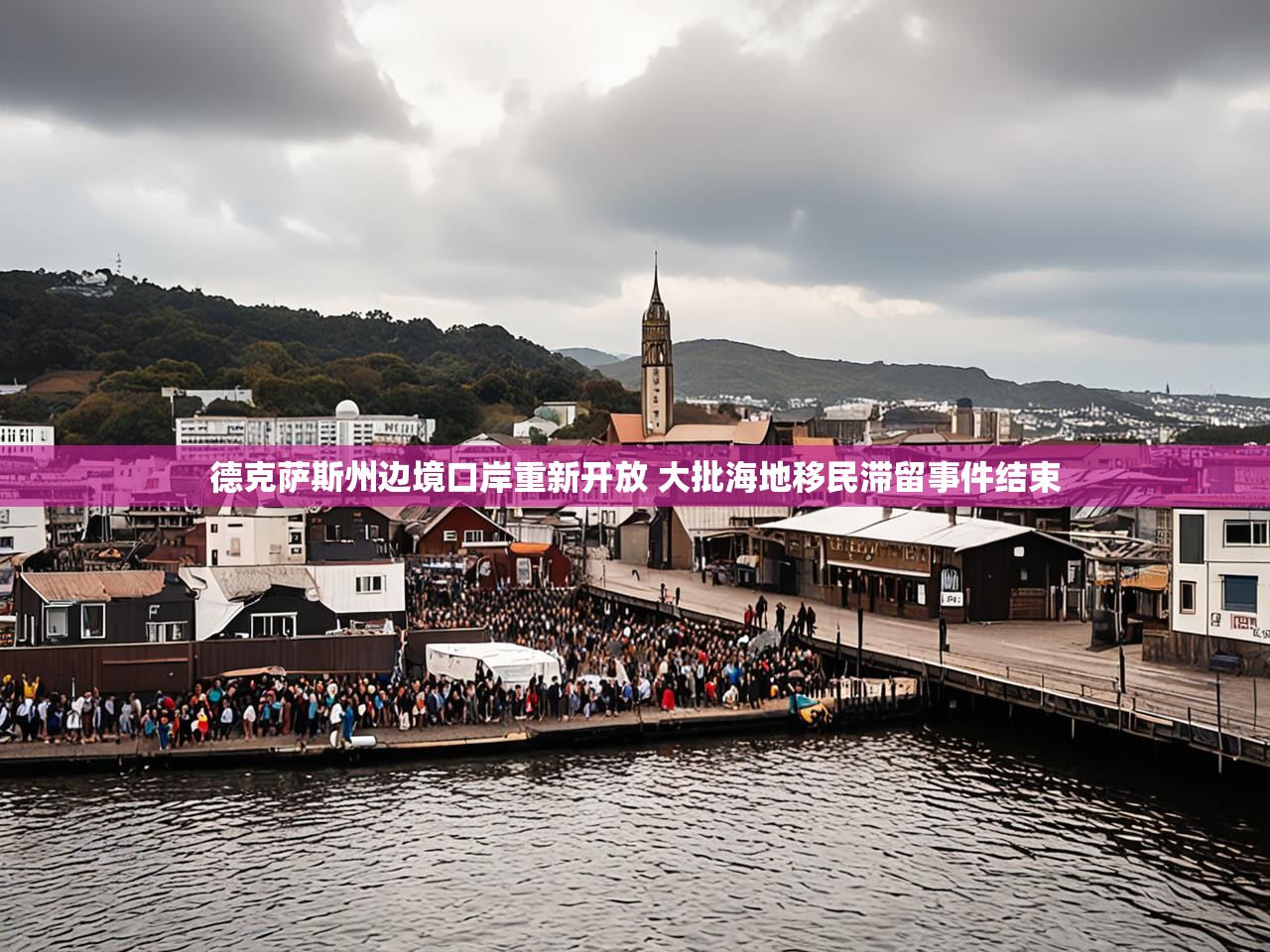 德克萨斯州边境口岸重新开放 大批海地移民滞留事件结束