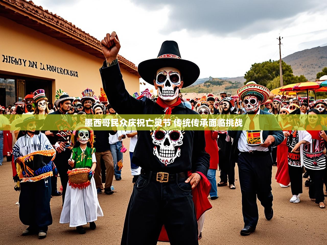 墨西哥民众庆祝亡灵节 传统传承面临挑战