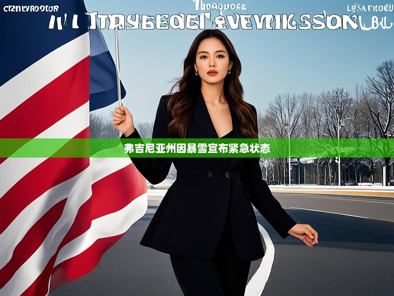 弗吉尼亚州因暴雪宣布紧急状态