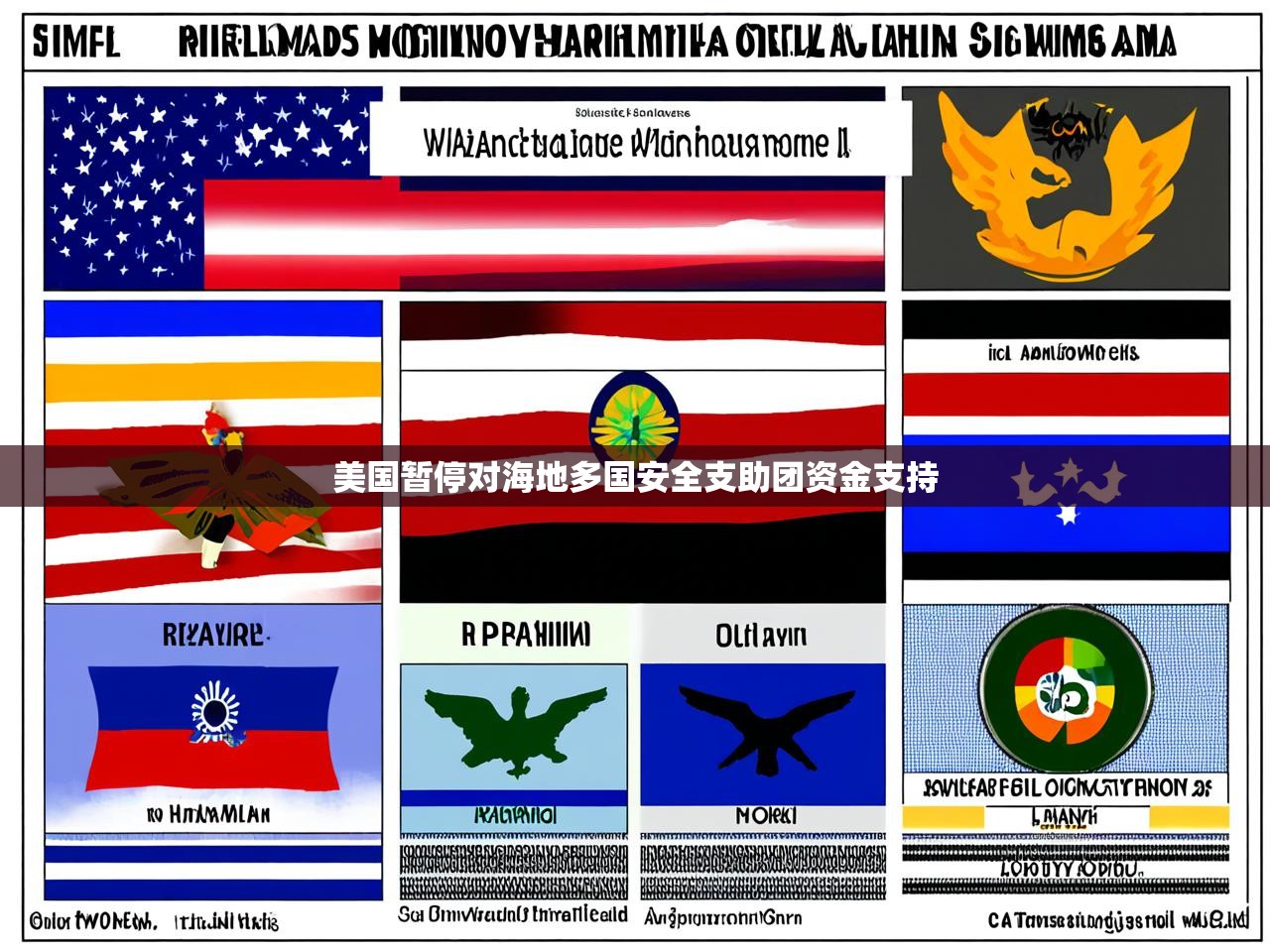 美国暂停对海地多国安全支助团资金支持 美国暂停对海地多国安全支助团资金支持