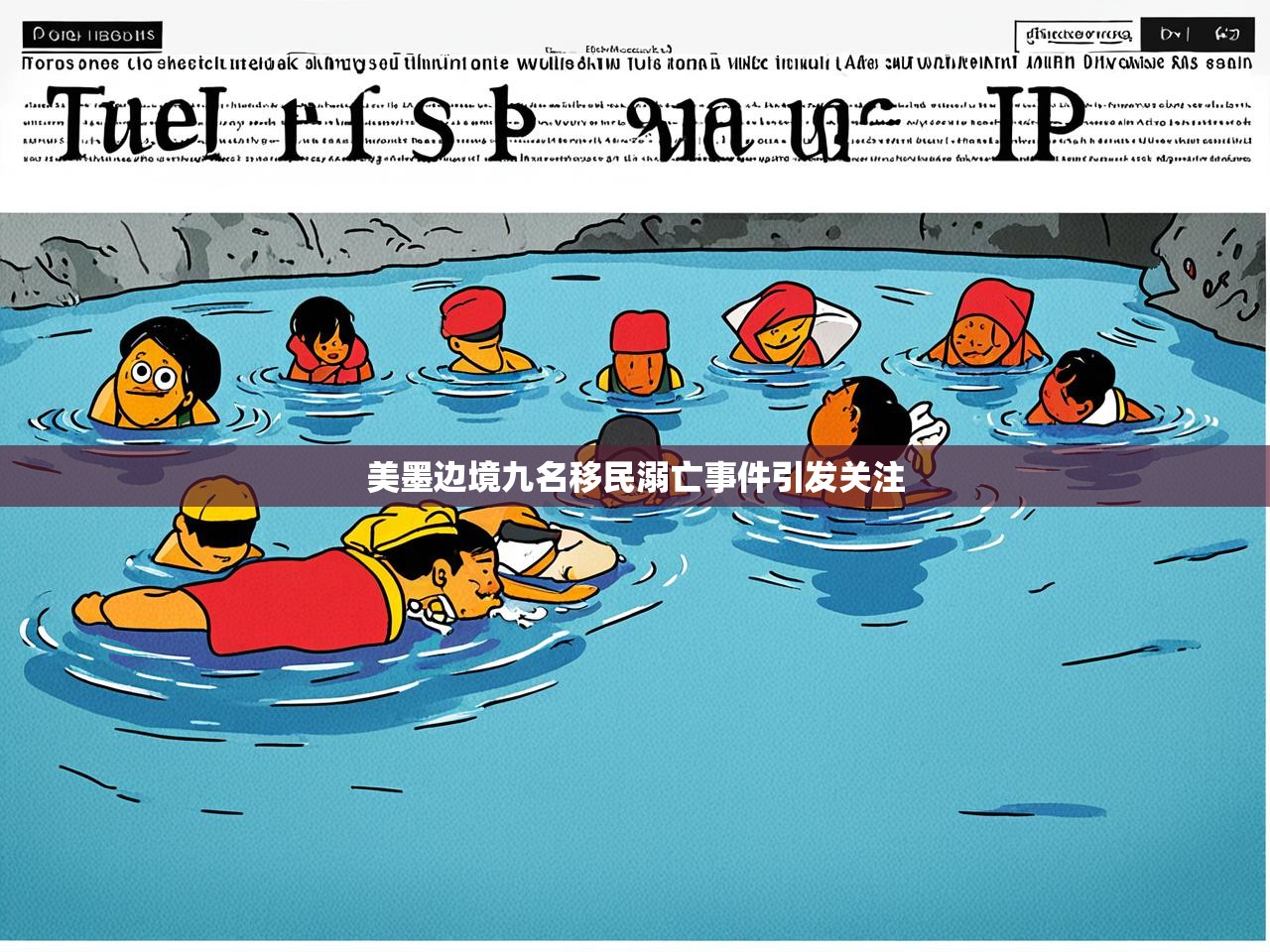 美墨边境九名移民溺亡事件引发关注