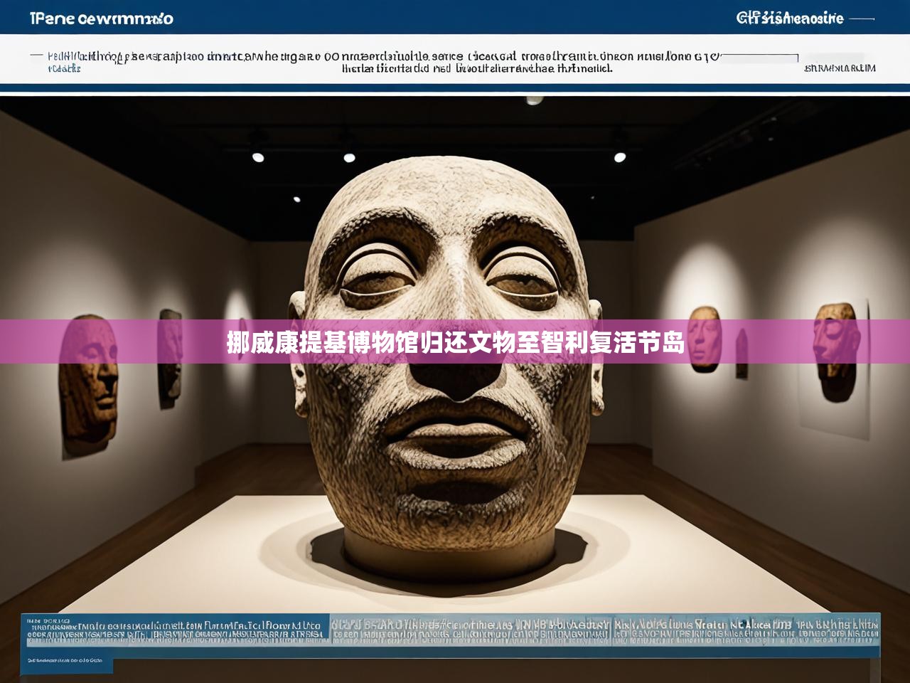 挪威康提基博物馆归还文物至智利复活节岛 挪威康提基博物馆归还文物至智利复活节岛