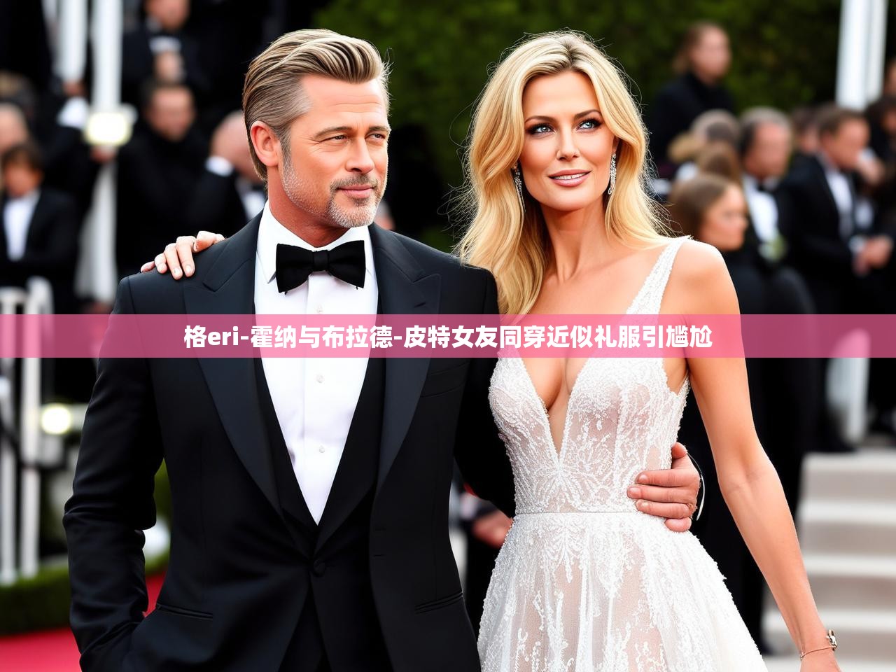 格eri-霍纳与布拉德-皮特女友同穿近似礼服引尴尬
