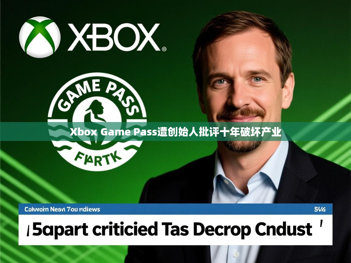 Xbox Game Pass遭创始人批评十年破坏产业