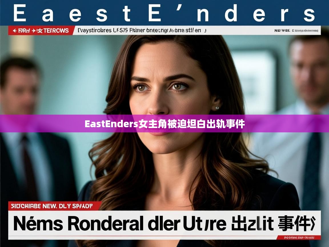 EastEnders女主角被迫坦白出轨事件