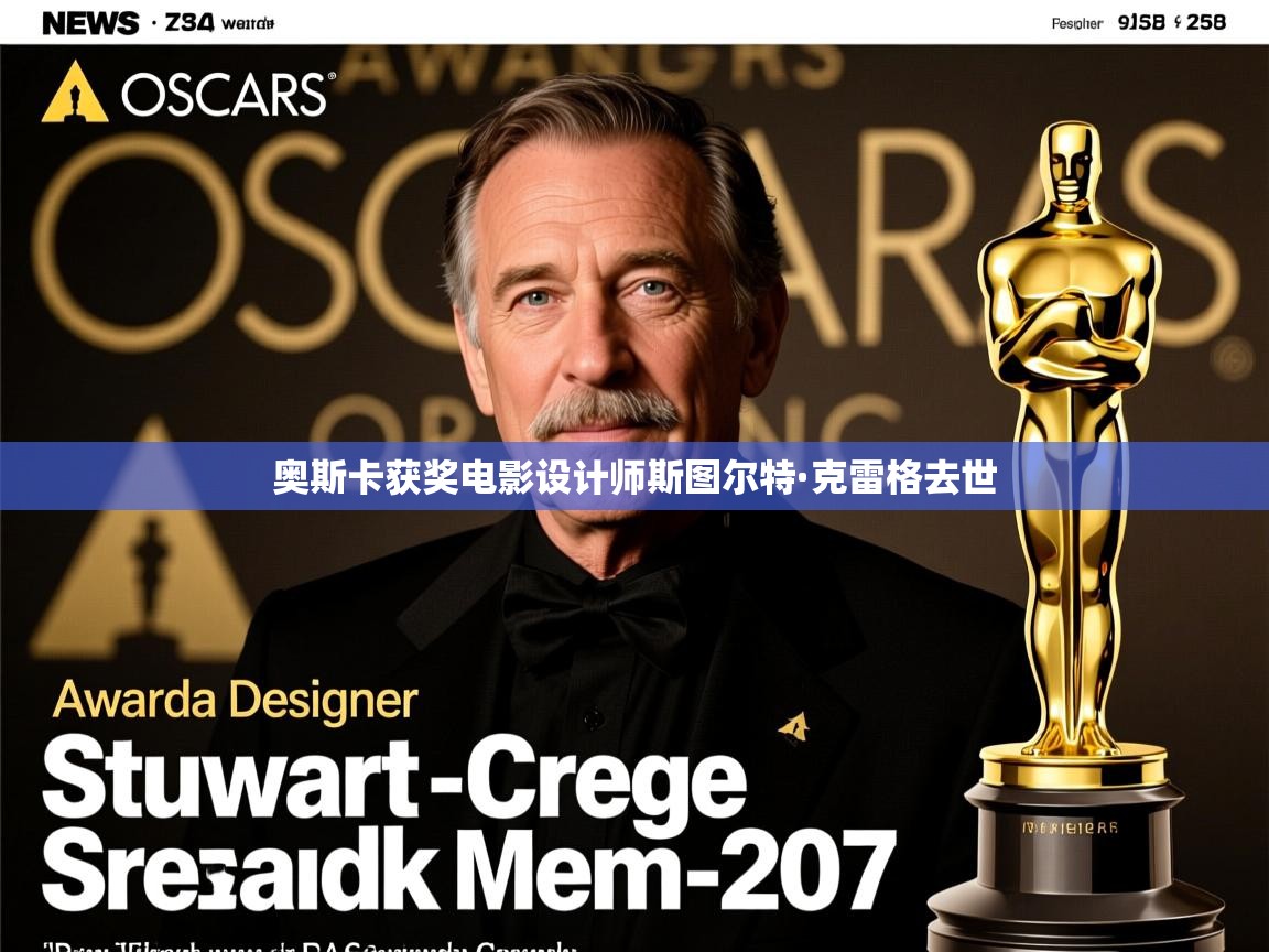 奥斯卡获奖电影设计师斯图尔特·克雷格去世