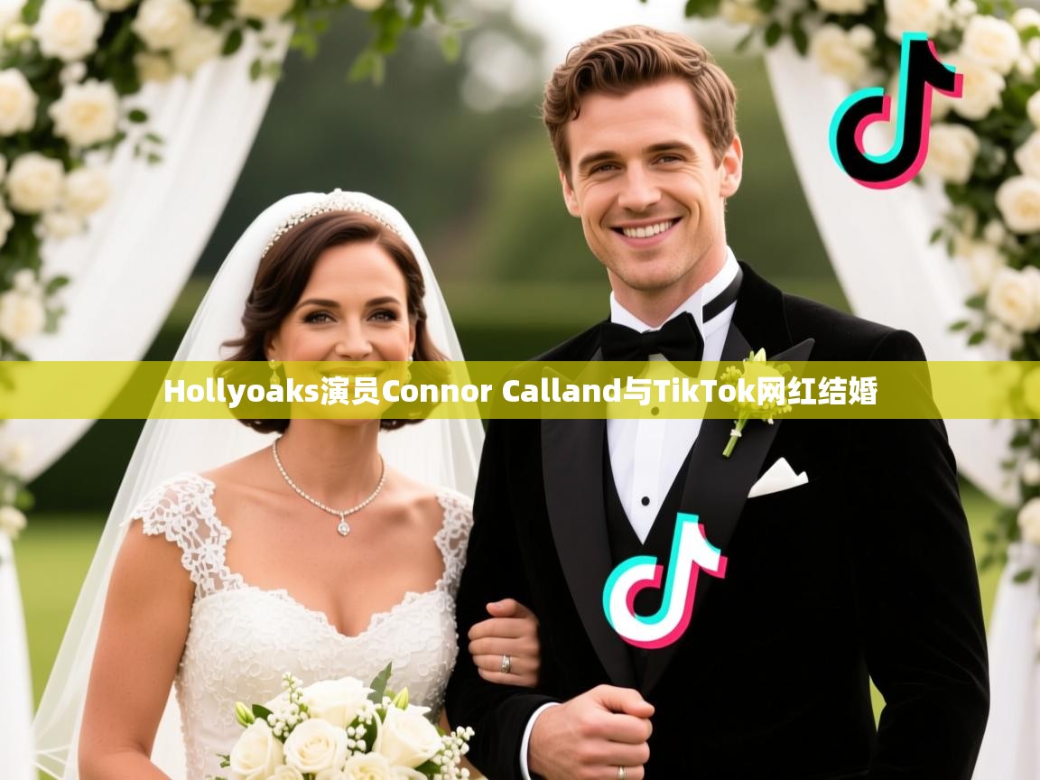 Hollyoaks演员Connor Calland与TikTok网红结婚