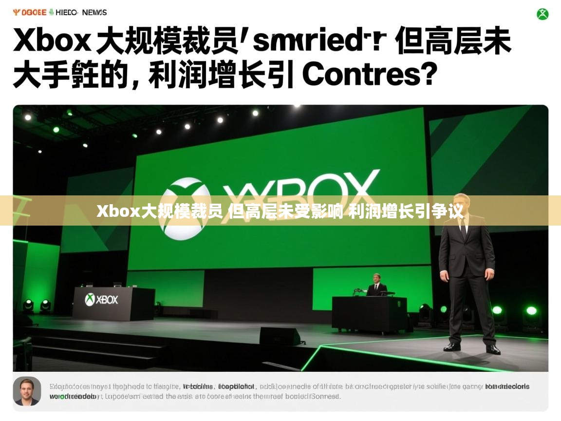 Xbox大规模裁员 但高层未受影响 利润增长引争议