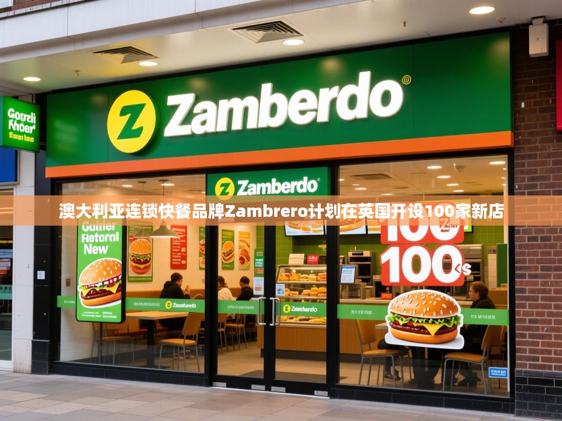 澳大利亚连锁快餐品牌Zambrero计划在英国开设100家新店