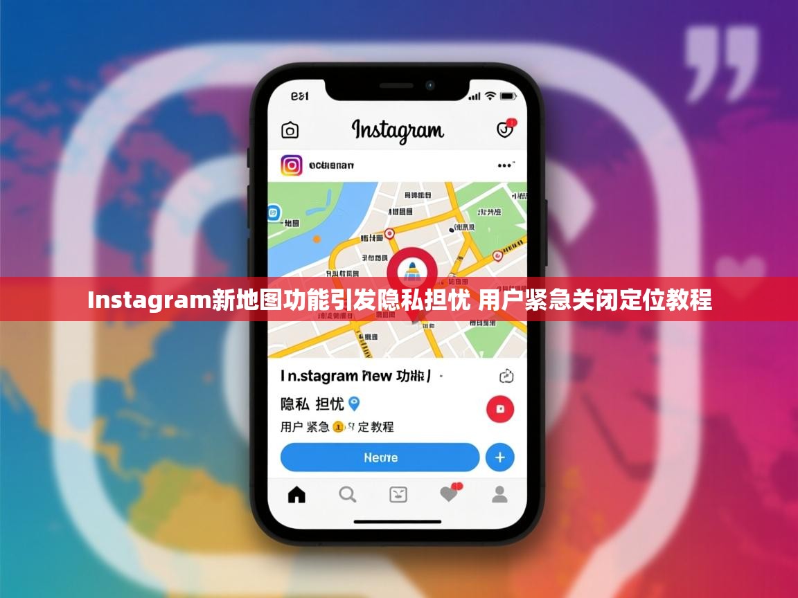 Instagram新地图功能引发隐私担忧 用户紧急关闭定位教程 Instagram新地图功能引发隐私担忧 用户紧急关闭定位教程