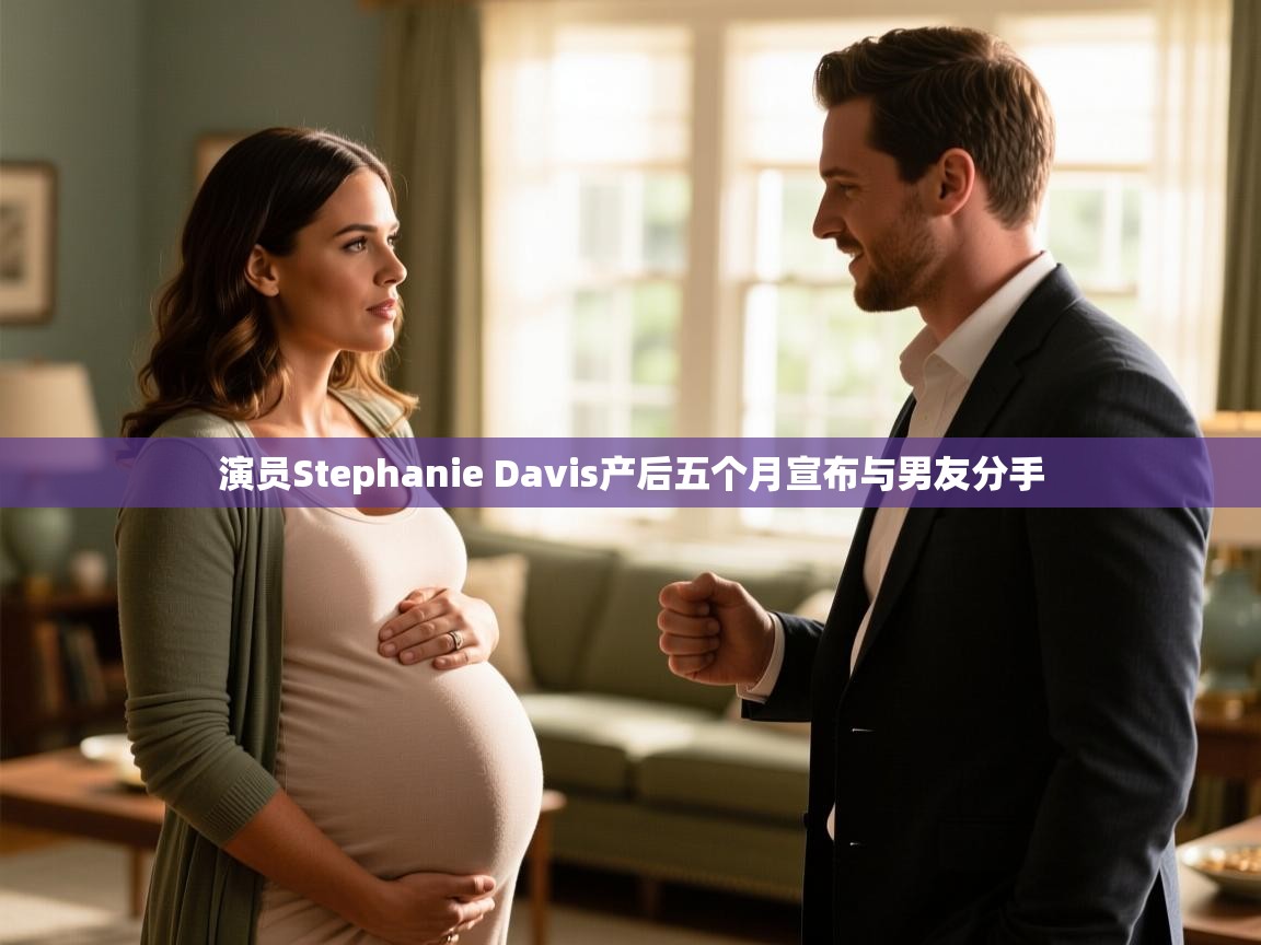演员Stephanie Davis产后五个月宣布与男友分手