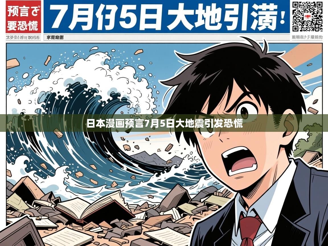 日本漫画预言7月5日大地震引发恐慌