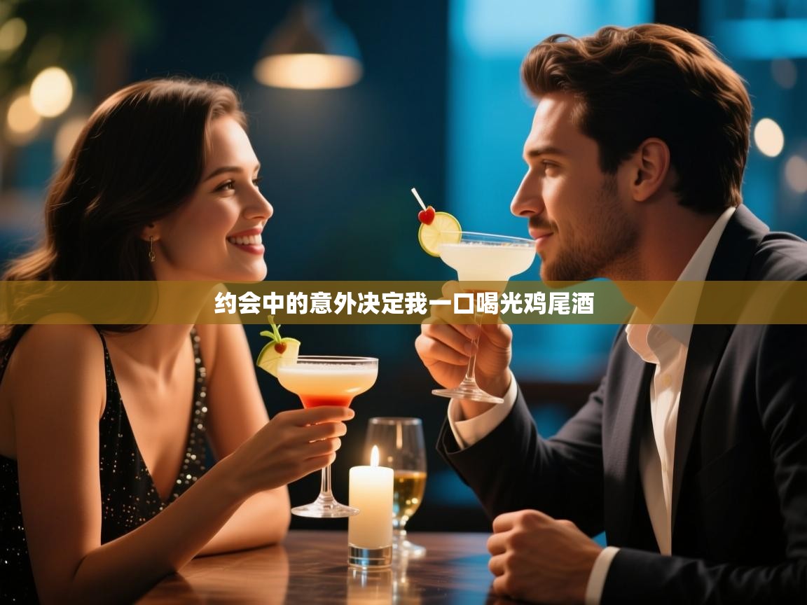 约会中的意外决定我一口喝光鸡尾酒
