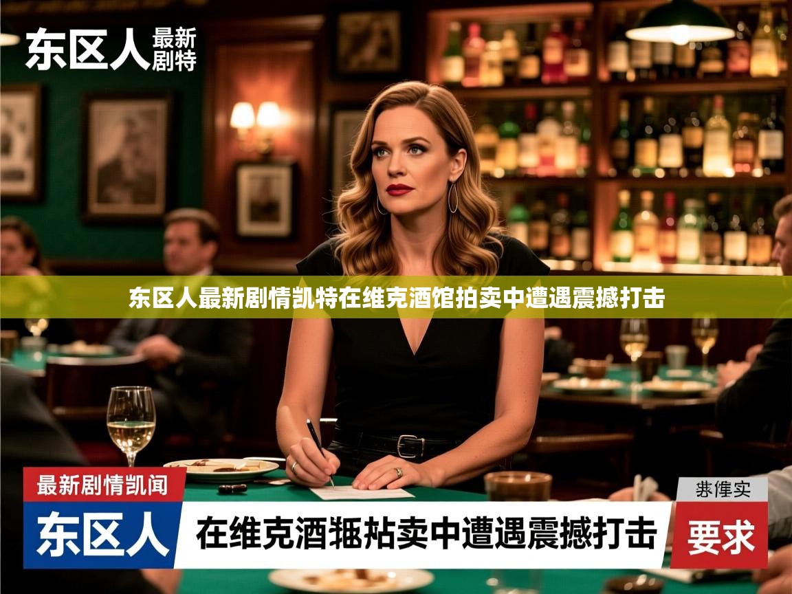 东区人最新剧情凯特在维克酒馆拍卖中遭遇震撼打击 东区人最新剧情凯特在维克酒馆拍卖中遭遇震撼打击