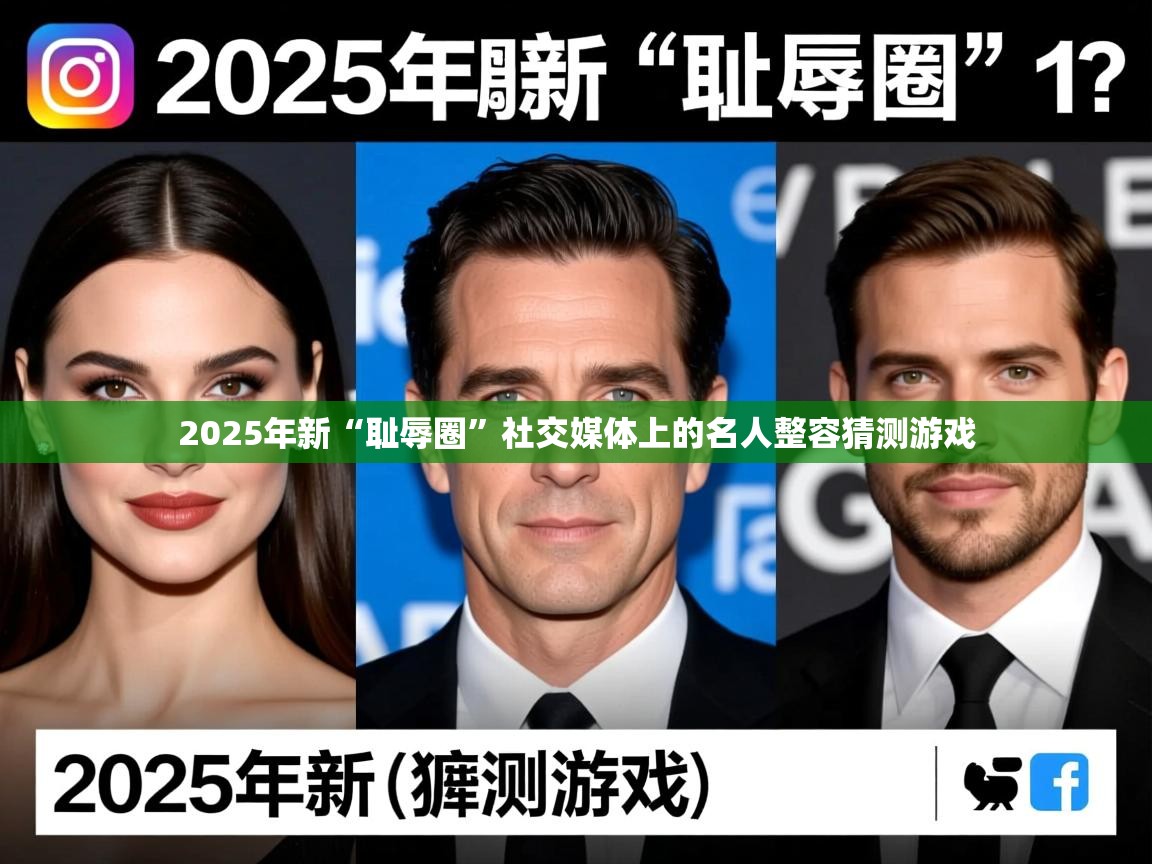 2025年新“耻辱圈”社交媒体上的名人整容猜测游戏