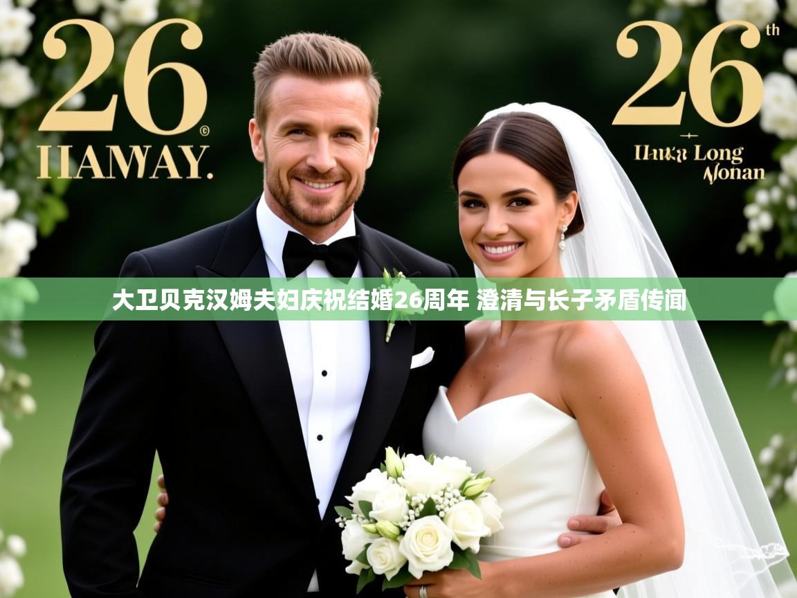 大卫贝克汉姆夫妇庆祝结婚26周年 澄清与长子矛盾传闻