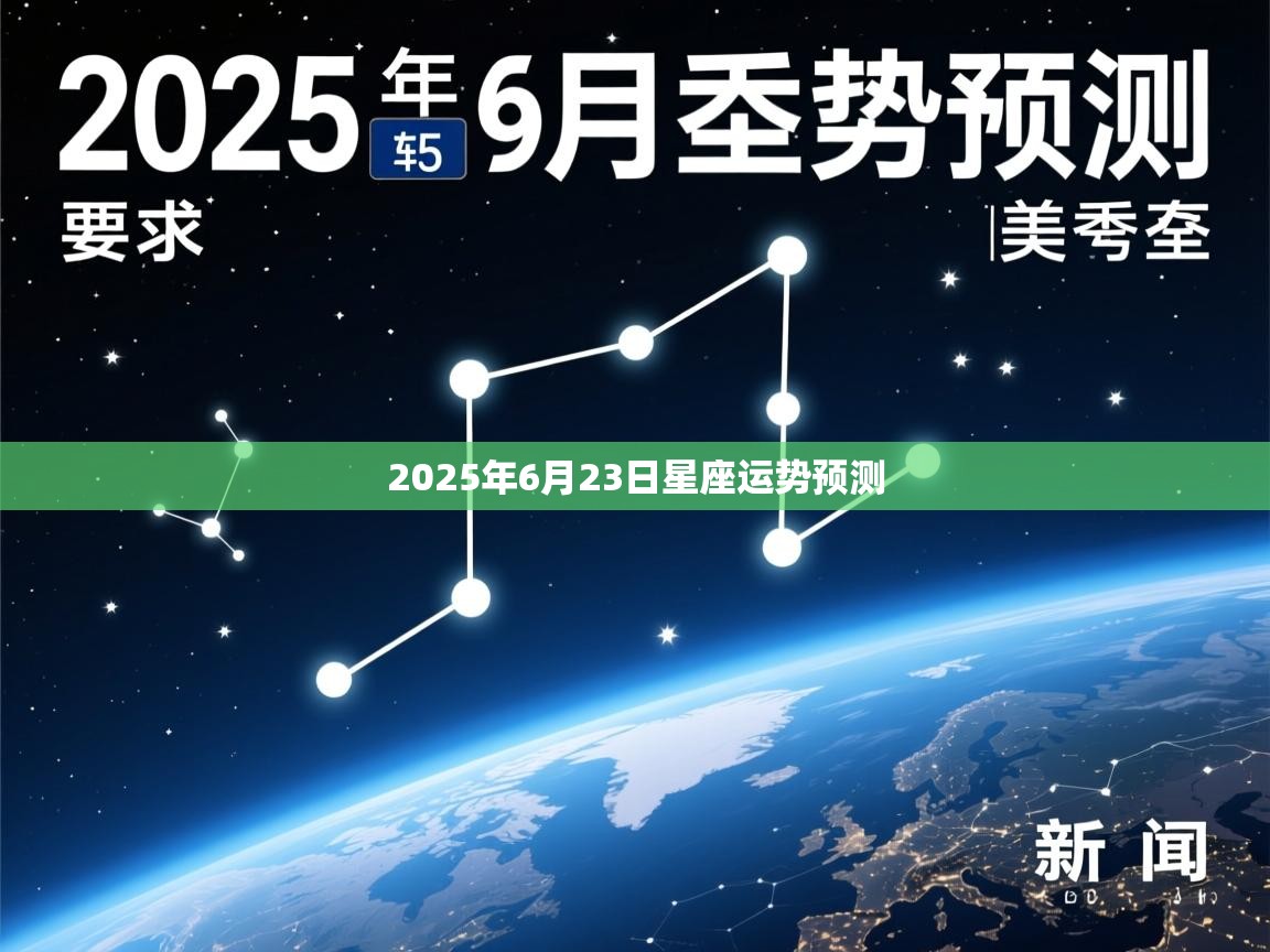 2025年6月23日星座运势预测 2025年6月23日星座运势预测