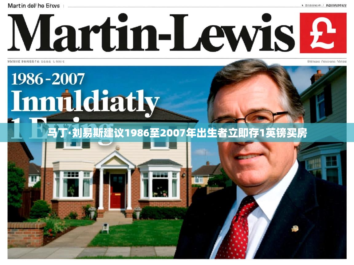 马丁·刘易斯建议1986至2007年出生者立即存1英镑买房 马丁·刘易斯建议1986至2007年出生者立即存1英镑买房