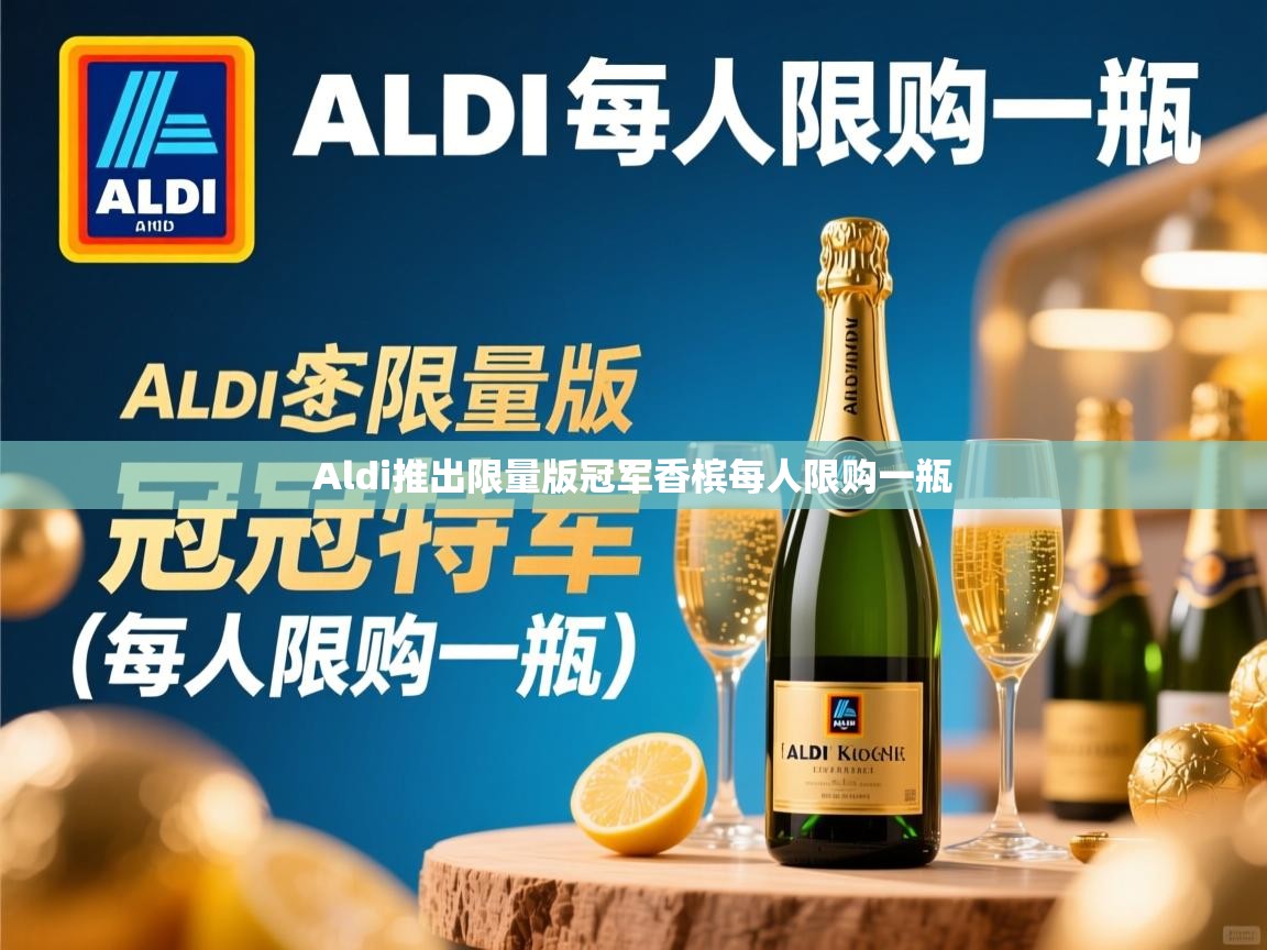 Aldi推出限量版冠军香槟每人限购一瓶 Aldi推出限量版冠军香槟每人限购一瓶