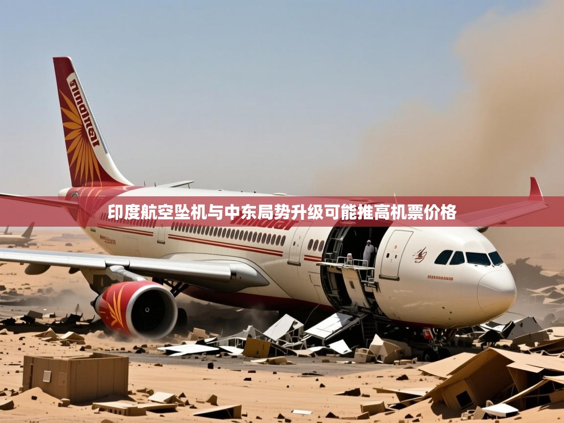 印度航空坠机与中东局势升级可能推高机票价格 印度航空坠机与中东局势升级可能推高机票价格
