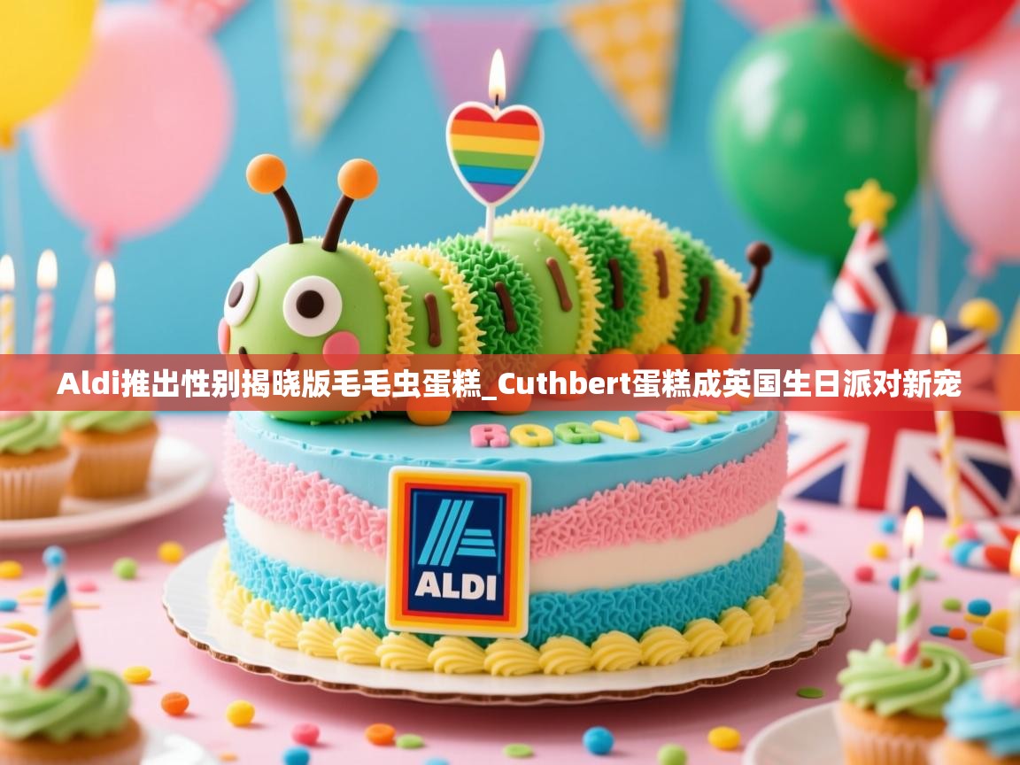 Aldi推出性别揭晓版毛毛虫蛋糕_Cuthbert蛋糕成英国生日派对新宠