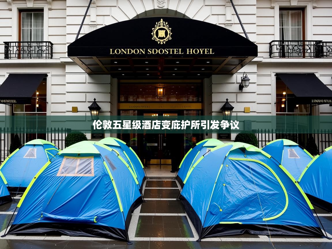 伦敦五星级酒店变庇护所引发争议 伦敦五星级酒店变庇护所引发争议
