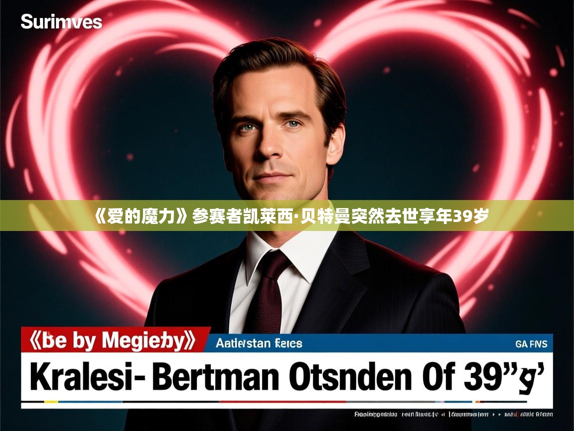 《爱的魔力》参赛者凯莱西·贝特曼突然去世享年39岁