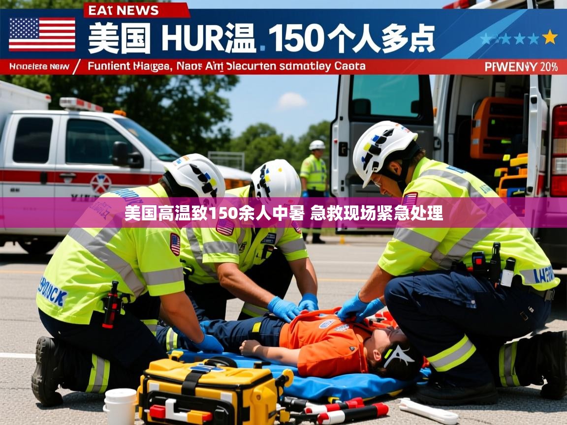 美国高温致150余人中暑 急救现场紧急处理