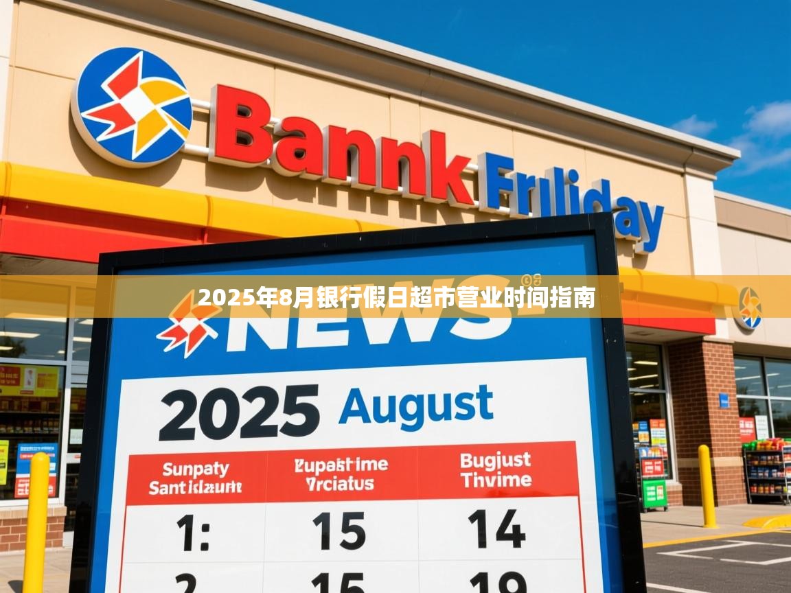 2025年8月银行假日超市营业时间指南 2025年8月银行假日超市营业时间指南