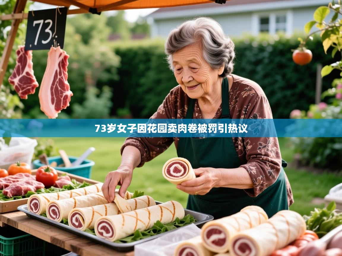 73岁女子因花园卖肉卷被罚引热议 73岁女子因花园卖肉卷被罚引热议