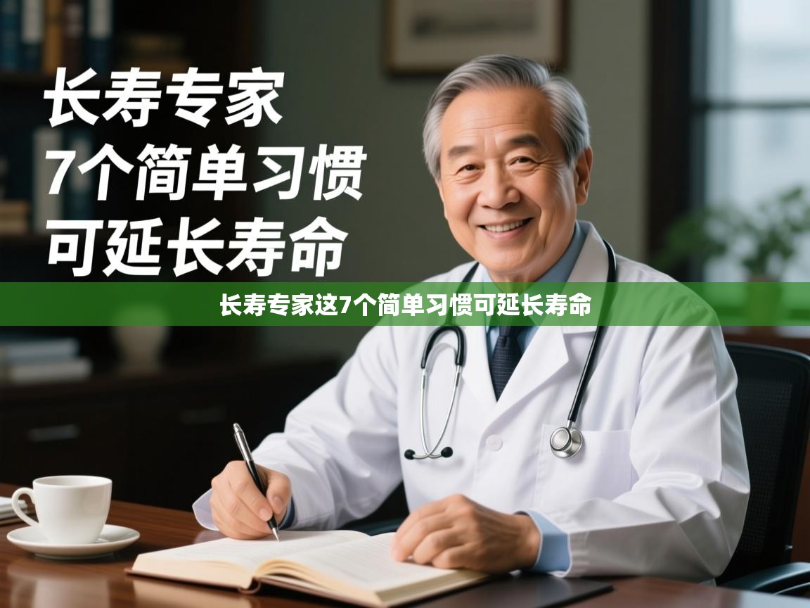 长寿专家这7个简单习惯可延长寿命 长寿专家这7个简单习惯可延长寿命