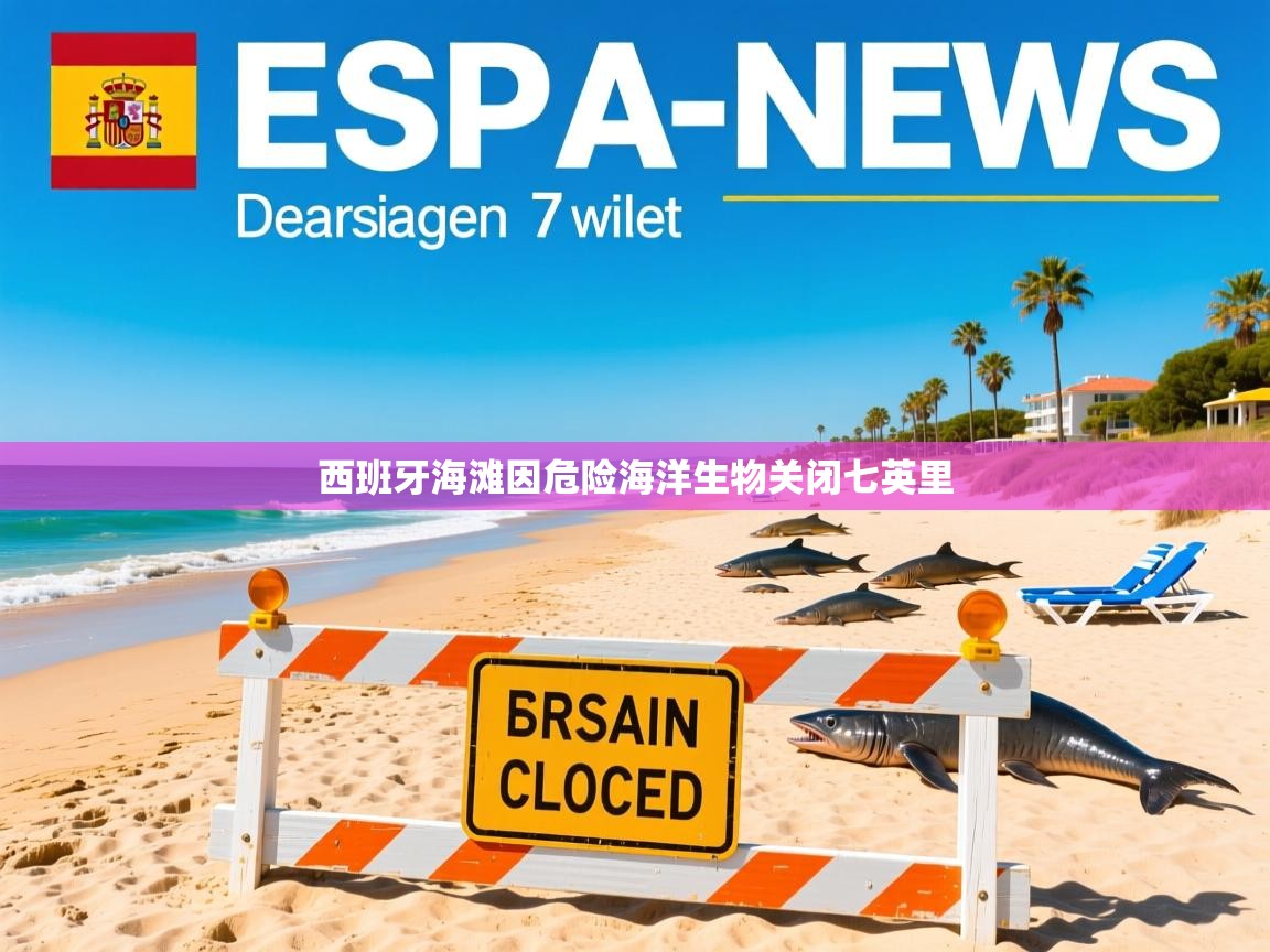 西班牙海滩因危险海洋生物关闭七英里