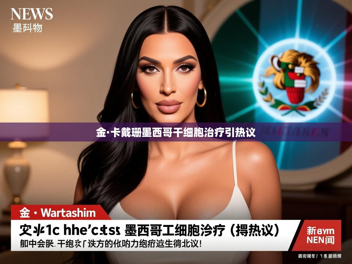 金·卡戴珊墨西哥干细胞治疗引热议
