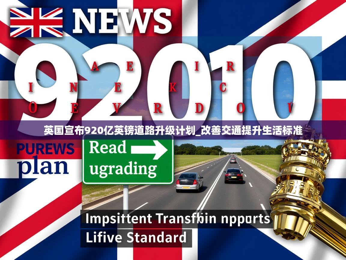 英国宣布920亿英镑道路升级计划_改善交通提升生活标准