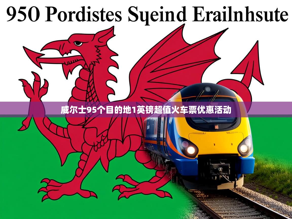 威尔士95个目的地1英镑超值火车票优惠活动