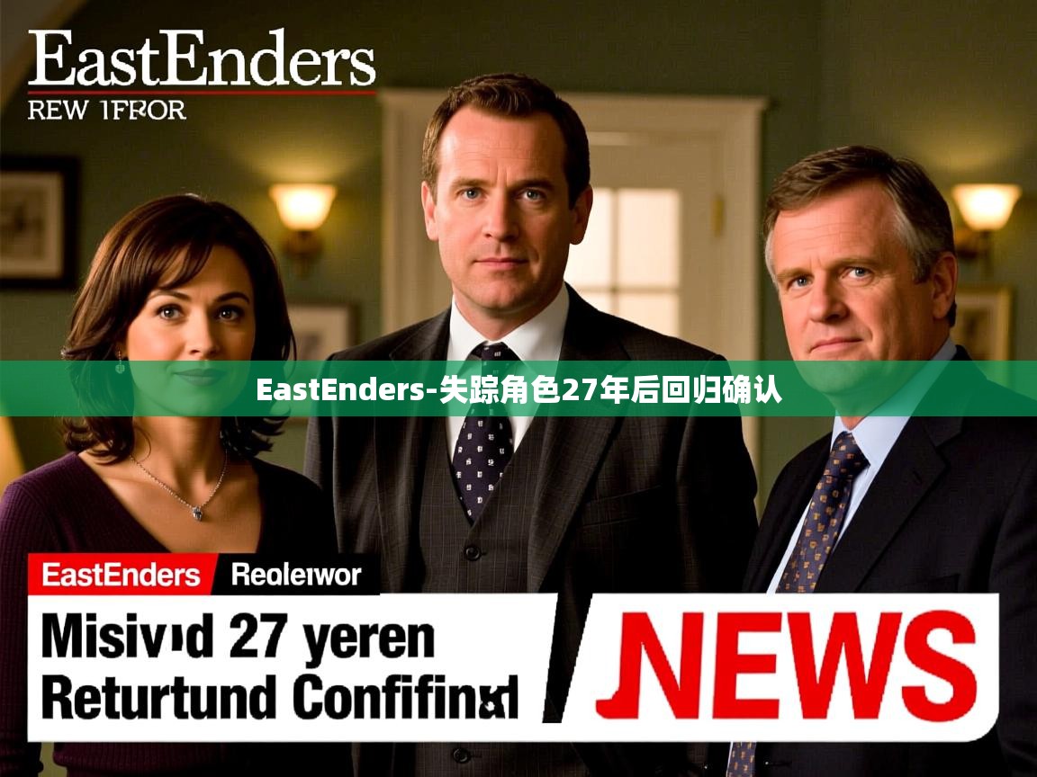 EastEnders-失踪角色27年后回归确认