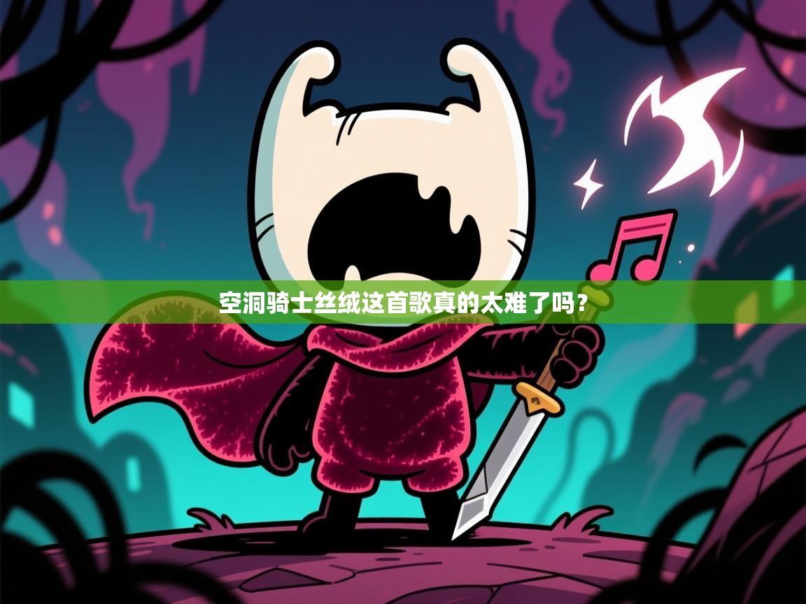 空洞骑士丝绒这首歌真的太难了吗？