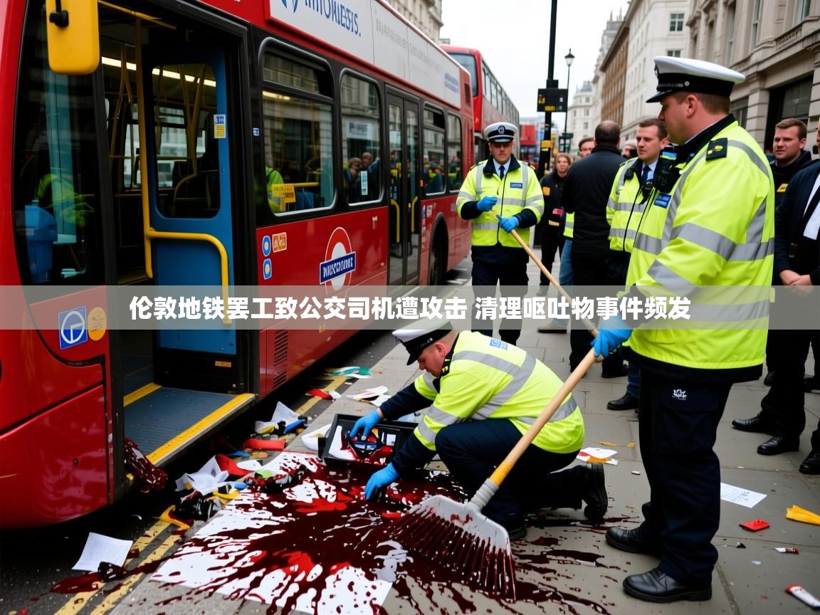伦敦地铁罢工致公交司机遭攻击 清理呕吐物事件频发